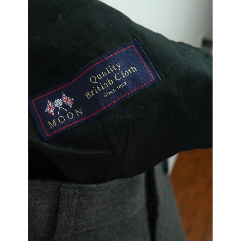 J.Crew Ludlow Slim Suit 40R 33x30 Moon British Cloth Unstructured Grey Wool Blnd - Picture 16 of 16